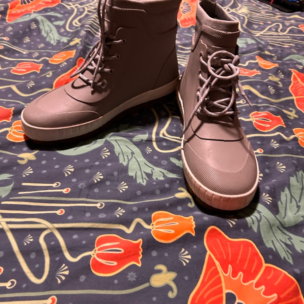 Sperry Grey Rainboots - Picture 3 of 3